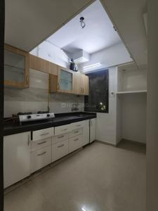 Kitchen Image of 875 Sq.ft 2 BHK Apartment / Flat for rent in Sanghvi Valley, Kalwa Thane for Rs. 35000
