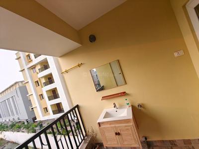Balcony Image of 1510 Sq.ft 3 BHK Apartment / Flat for rent in Trisulia Cuttack for Rs. 25000