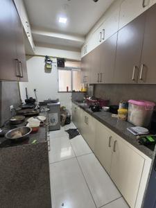 Kitchen Image of 1217 Sq.ft 3 BHK Apartment / Flat for rent in Godrej Nest, Kandivali East Mumbai for Rs. 68000