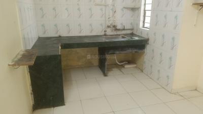 Kitchen Image of 650 Sq.ft 1 BHK Apartment / Flat for rent in Goel Ganga Ganga Kunj, Kalas Pune for Rs. 15000
