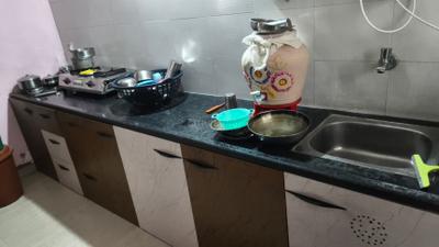 Kitchen Image of 765 Sq.ft 1 BHK Apartment / Flat for sale in Nikol Ahmedabad for Rs. 2900000