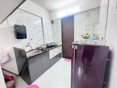 Kitchen Image of 675 Sq.ft 1 BHK Apartment / Flat for rent in Infinity Planet C and D Wing, Moshi Pune for Rs. 15000