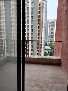 Balcony Image of 960 Sq.ft 2 BHK Apartment / Flat for sale in Shapoorji Pallonji Sensorium Phase II, Bhoirwadi Pune for Rs. 9500000