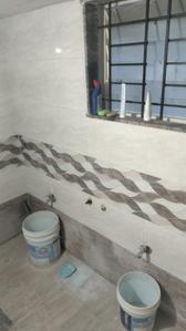 Bathroom Image of 300 Sq.ft 1 RK Independent House for rent in Mallathahalli Bengaluru for Rs. 6000