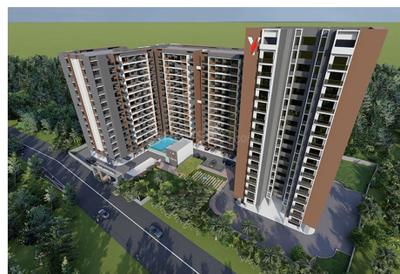 Image of 1043 Sq.ft 2 BHK Apartment / Flat for sale in Yashada Dreamsong, Mamurdi, Pune for Rs. 6200000
