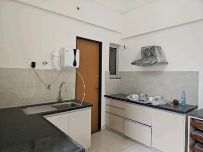 Kitchen Image of 850 Sq.ft 2 BHK Apartment / Flat for rent in Geras Planet Of Joy, Upper Kharadi Pune for Rs. 34000