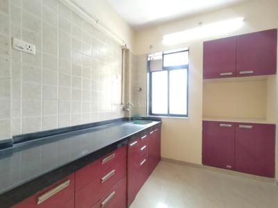 Kitchen Image of 600 Sq.ft 1 BHK Apartment / Flat for sale in Sagar Residency, Kasarvadavali Thane for Rs. 6000000