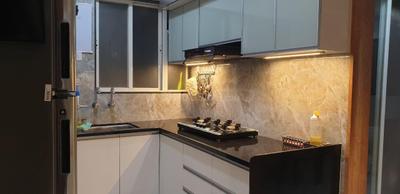 Kitchen Image of 850 Sq.ft 2 BHK Apartment / Flat for sale in Shubh Skypoint, Mundhwa Pune for Rs. 9000000