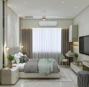 Bedroom Image of 1264 Sq.ft 3 BHK Apartment / Flat for sale in Ganga Asmi, Wakad Pune for Rs. 10300000