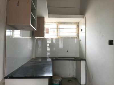 Kitchen Image of 600 Sq.ft 1 BHK Apartment / Flat for rent in Kaggadasapura Bengaluru for Rs. 25000