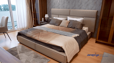 Image of 1350 Sq.ft 3 BHK Apartment / Flat for sale in Janapriya Nile Valley, Madeenaguda, Hyderabad for Rs. 12000000