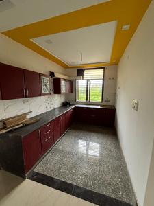 Kitchen Image of 1800 Sq.ft 3 BHK Apartment / Flat for sale in Dayal Bagh Agra for Rs. 6000000