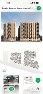 Image of 1050 Sq.ft 2 BHK Apartment / Flat for sale in Sankalp Eternity, Shahibaug, Ahmedabad for Rs. 5100000