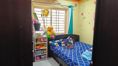 Bedroom Image of 1320 Sq.ft 3 BHK Apartment / Flat for rent in Laxmi Global Meadows, Mailasandra Bengaluru for Rs. 40000