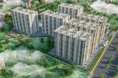 Image of 1270 Sq.ft 2 BHK Apartment / Flat for sale in Vazhraa Prathik Phase II, Nizampet, Hyderabad for Rs. 9900000