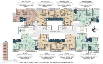 Image of 1014 Sq.ft 2 BHK Apartment / Flat for sale in Sentosa Harico Divaam, Kiwale, Pune for Rs. 6600000