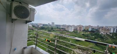 Balcony Image of 1200 Sq.ft 2 BHK Apartment / Flat for rent in Mecon Vatika, Singh More Ranchi for Rs. 12000