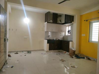 Living Room Image of 600 Sq.ft 1 BHK Apartment / Flat for rent in Munnekollal Bengaluru for Rs. 23000