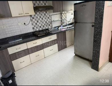 Kitchen Image of 1250 Sq.ft 3 BHK Apartment / Flat for rent in Sanpada Navi Mumbai for Rs. 75000