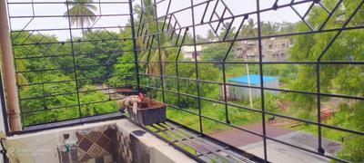 Balcony Image of 550 Sq.ft 1 BHK Apartment / Flat for rent in Sangli Miraj Kupwad Sangli for Rs. 7000