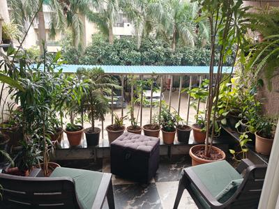 Balcony Image of 1150 Sq.ft 3 BHK Apartment / Flat for sale in Vasupujya Neco Skypark, Pimple Nilakh Pune for Rs. 15500000