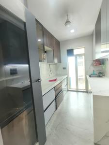 Kitchen Image of 1050 Sq.ft 3 BHK Apartment / Flat for rent in Navkar Paradise, Borivali West Mumbai for Rs. 87000