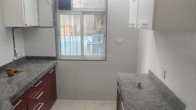 Kitchen Image of 650 Sq.ft 1 BHK Apartment / Flat for rent in Sree Sai Aspire, Kandivali West Mumbai for Rs. 33000