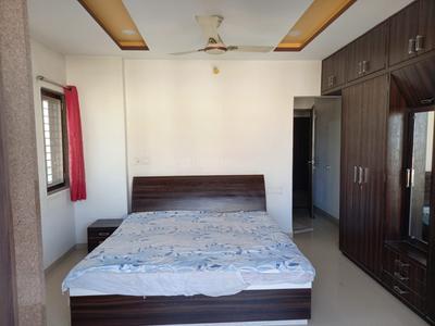Bedroom Image of 1600 Sq.ft 3 BHK Apartment / Flat for rent in Vallabh Vidhyanagar Anand for Rs. 18000