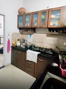 Kitchen Image of 965 Sq.ft 2 BHK Apartment / Flat for sale in Sanchar Nagar Main Indore for Rs. 4200000
