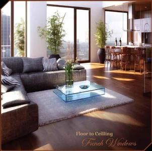 Hall Image of 659 Sq.ft 2 BHK Apartment / Flat for sale in Sangam Nero, Bandra East Mumbai for Rs. 21000000