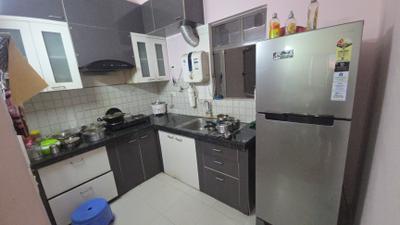 Kitchen Image of 1125 Sq.ft 2.5 BHK Apartment / Flat for sale in Siddha Happyville Tower 2, Rajarhat Kolkata for Rs. 8500000