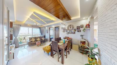 Hall Image of 1204 Sq.ft 2 BHK Apartment / Flat for sale in SNN Raj Greenbay, Electronic City Phase 2 Bengaluru for Rs. 16900000