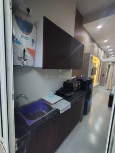 Kitchen Image of 595 Sq.ft 1 RK Studio for rent in S P Nx One, Noida Extension Greater Noida for Rs. 25000