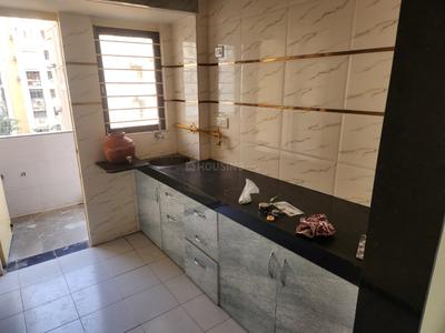Kitchen Image of 900 Sq.ft 2 BHK Apartment / Flat for rent in Kirti Sagar Appartments, Jodhpur Ahmedabad for Rs. 24000