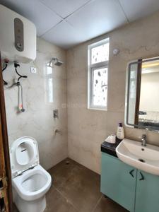 Bathroom Image of 1400 Sq.ft 3 BHK Builder Floor for sale in Adhikaansh Smart World Gems, Sector 89 Gurgaon for Rs. 23500000