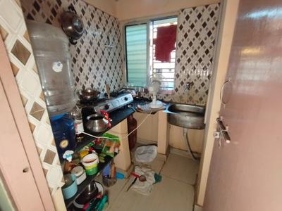 Kitchen Image of 300 Sq.ft 1 RK Apartment / Flat for rent in Airport Gate no. 1 Kolkata for Rs. 6500