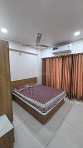Bedroom Image of 1215 Sq.ft 2 BHK Apartment / Flat for rent in Samved Alpine Heights, Navrangpura Ahmedabad for Rs. 30000