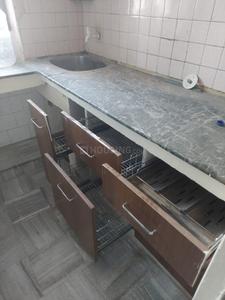 Kitchen Image of 1000 Sq.ft 2.5 BHK Independent House for rent in Jaipur House Colony Agra for Rs. 13000