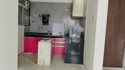 Kitchen Image of 600 Sq.ft 1 BHK Apartment / Flat for rent in Gagan Micasaa, Wagholi Pune for Rs. 15500