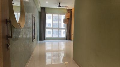 Living Room Image of 1200 Sq.ft 1 BHK Apartment / Flat for rent in Neelam Solstice, Ramabai Ambedkar Nagar Mumbai for Rs. 45000