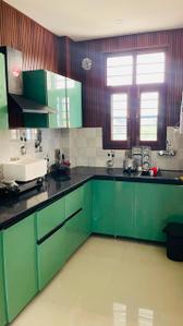 Kitchen Image of 1500 Sq.ft 3 BHK Builder Floor for rent in Sahastradhara Road Dehradun for Rs. 40000