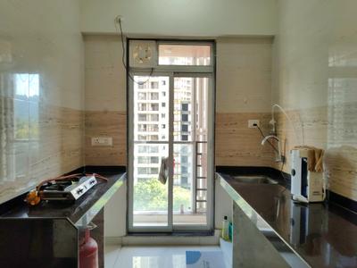 Kitchen Image of 585 Sq.ft 1 BHK Apartment / Flat for sale in Raunak Maximum City, Thane West Thane for Rs. 5800000
