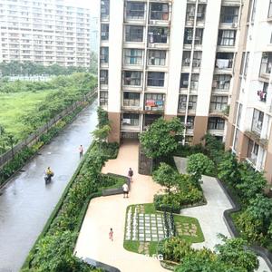 Balcony Image of 450 Sq.ft 1 BHK Apartment / Flat for sale in Lodha Quality Home Tower 5, Thane West Thane for Rs. 5500000