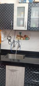Kitchen Image of 950 Sq.ft 1 BHK Apartment / Flat for rent in Mayuri Infinity, Handewadi Pune for Rs. 18000