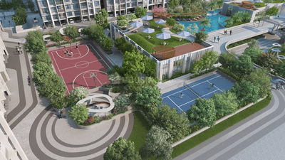 Image of 1400 Sq.ft 3 BHK Apartment / Flat for sale in Dosti Greenscapes, Hadapsar, Pune for Rs. 13500000