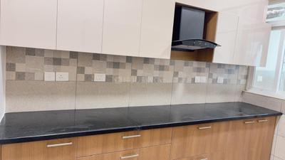 Kitchen Image of 1664 Sq.ft 3 BHK Apartment / Flat for rent in Meridian Park at The Prestige City, Dommasandra Bengaluru for Rs. 60000