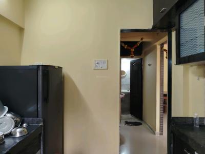 Kitchen Image of 560 Sq.ft 1 BHK Apartment / Flat for rent in Apex Constructions Jyoti Basera, Nalasopara East Nala Sopara for Rs. 14000