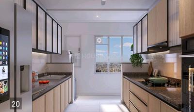 Kitchen Image of 1000 Sq.ft 2 BHK Apartment / Flat for sale in Mahindra Codename Crown Tower A And Tower B, Kharadi Annex Pune for Rs. 9000000