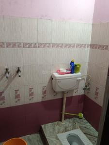 Bathroom Image of 300 Sq.ft 1 RK Builder Floor for rent in Sector 9 Ambala for Rs. 4000