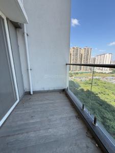 Balcony Image of 1200 Sq.ft 2 BHK Apartment / Flat for rent in Goel Ganga Serio E F Building, Kharadi Pune for Rs. 39999